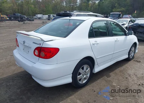 2005 Toyota Corolla S from USA, damaged, VIN 2T1BR32E05C358074